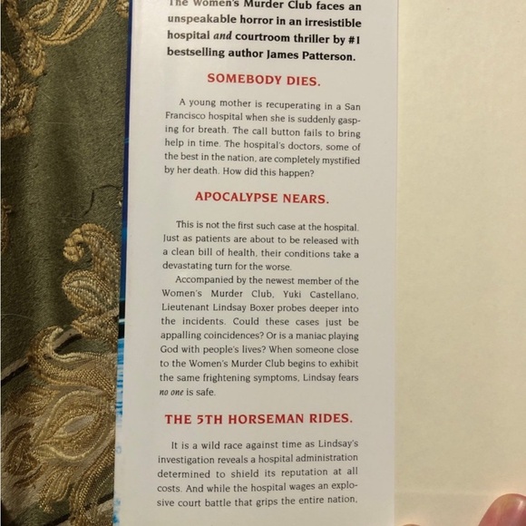 💕 GIFTED💕James Patterson 5th Horseman novel - Picture 3 of 3